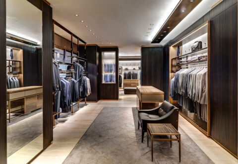 Brioni Frankfurt Store - Retail Lighting - Metis Lighting