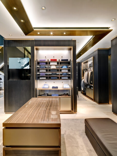 Brioni Frankfurt Store - Retail Lighting - Metis Lighting