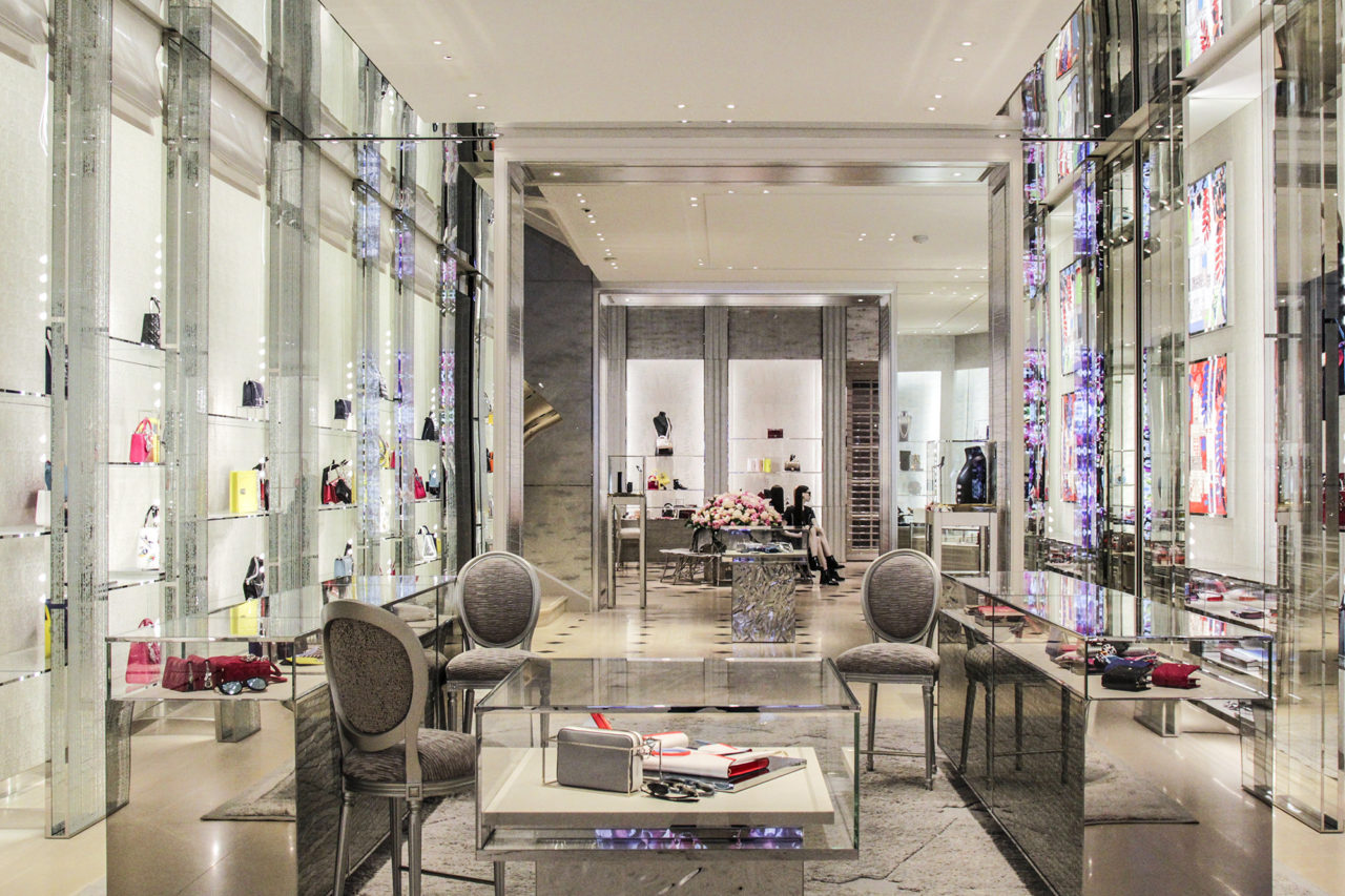 Dior New Bond Street Flagship Store - Retail Lighting - Metis Lighting