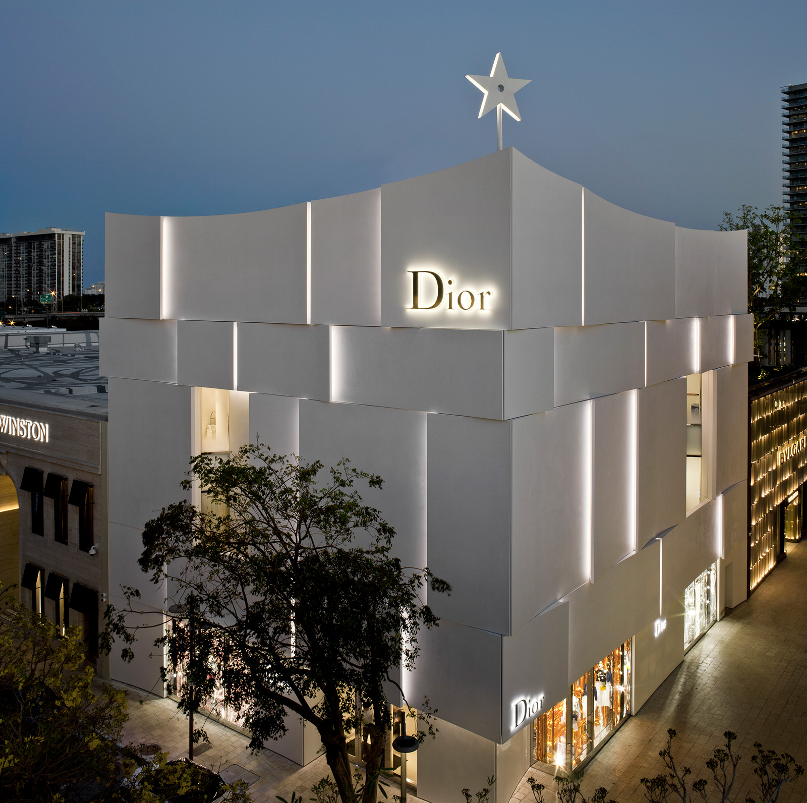 Dior Miami Facade  Barbaritobancel Architectes  Arch2Ocom  Facade  design Dior shop Architecture