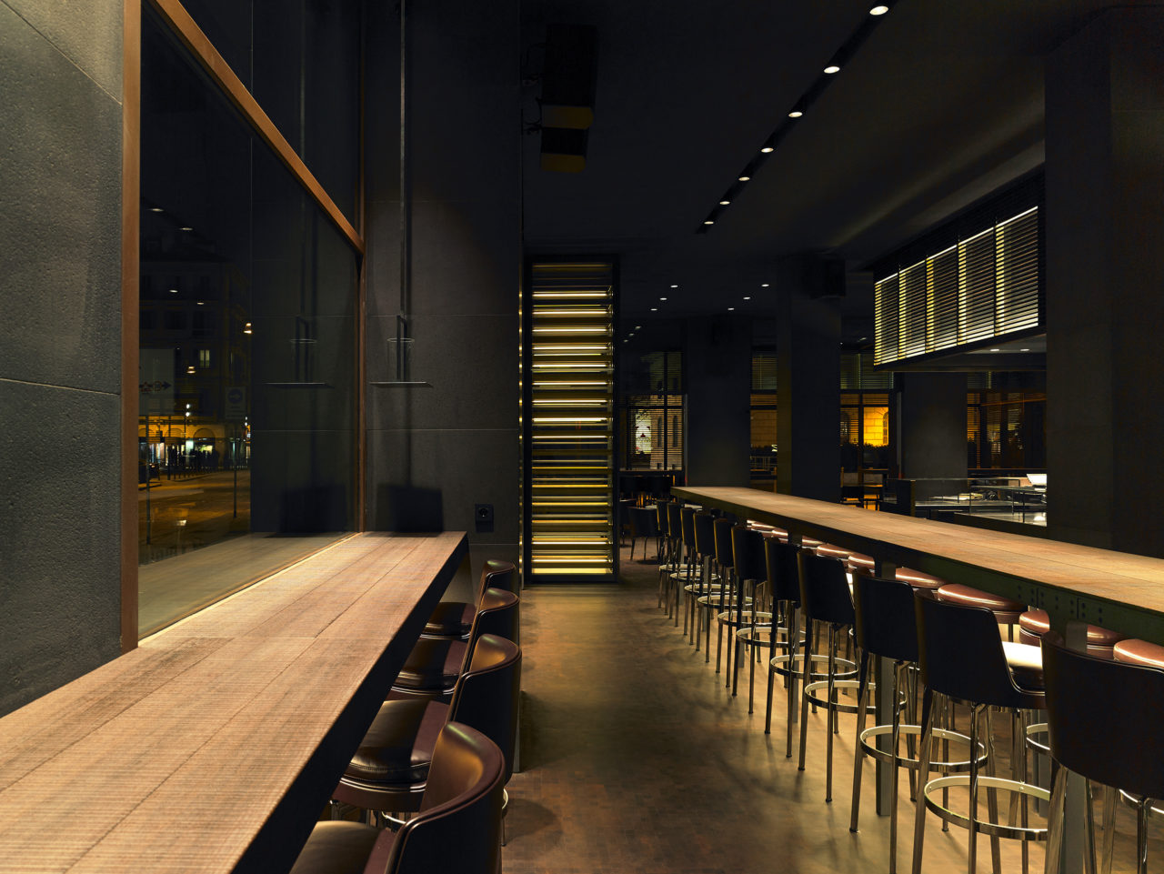 Princi Restaurant Milan - Restaurant Lighting - Metis Lighting