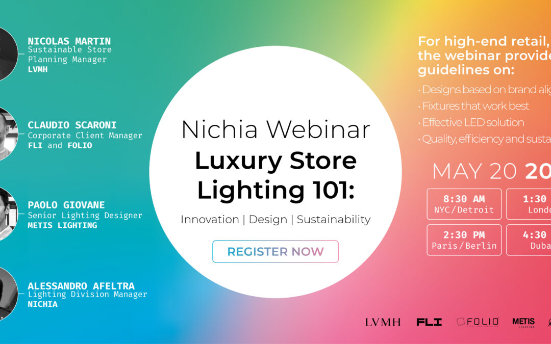 LIGHTING HIGH-END RETAIL STORES: WEBINAR ON MAY 20